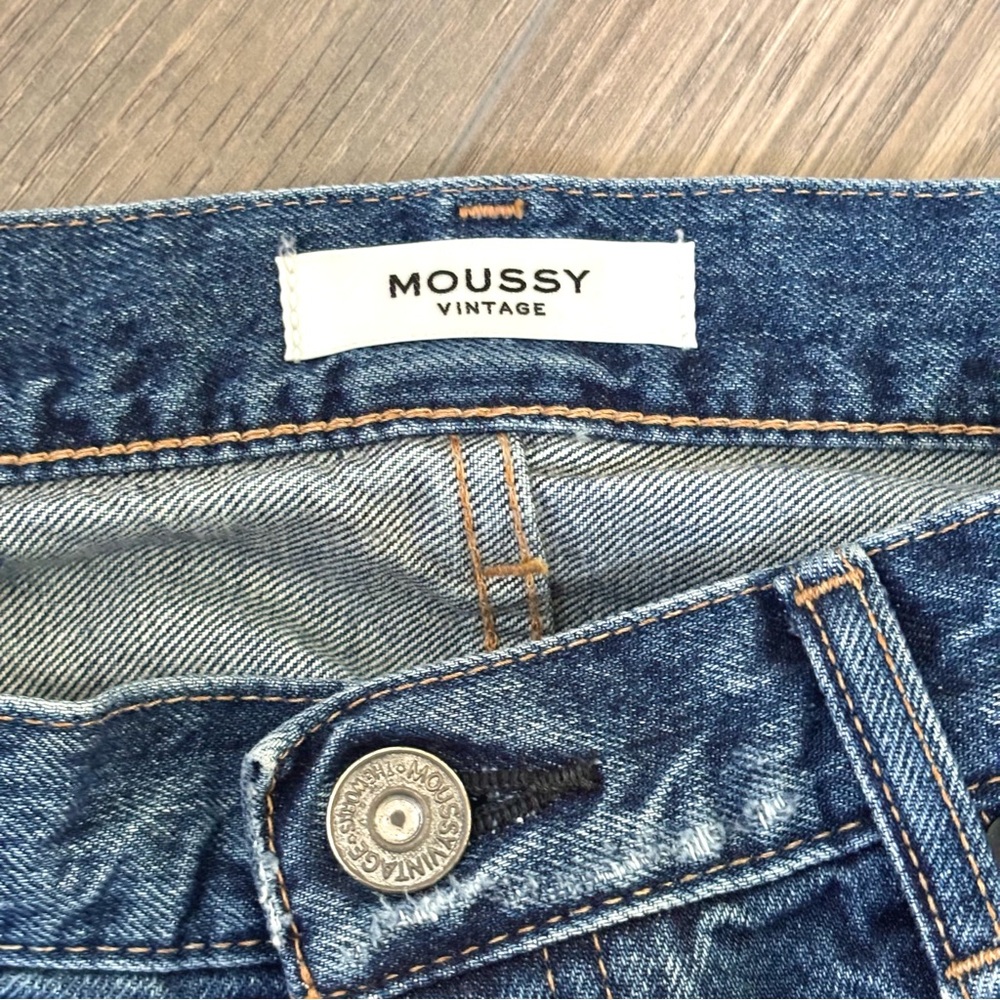 Moussy Franconia Straight Leg Jeans Size 28 - Picture 7 of 8